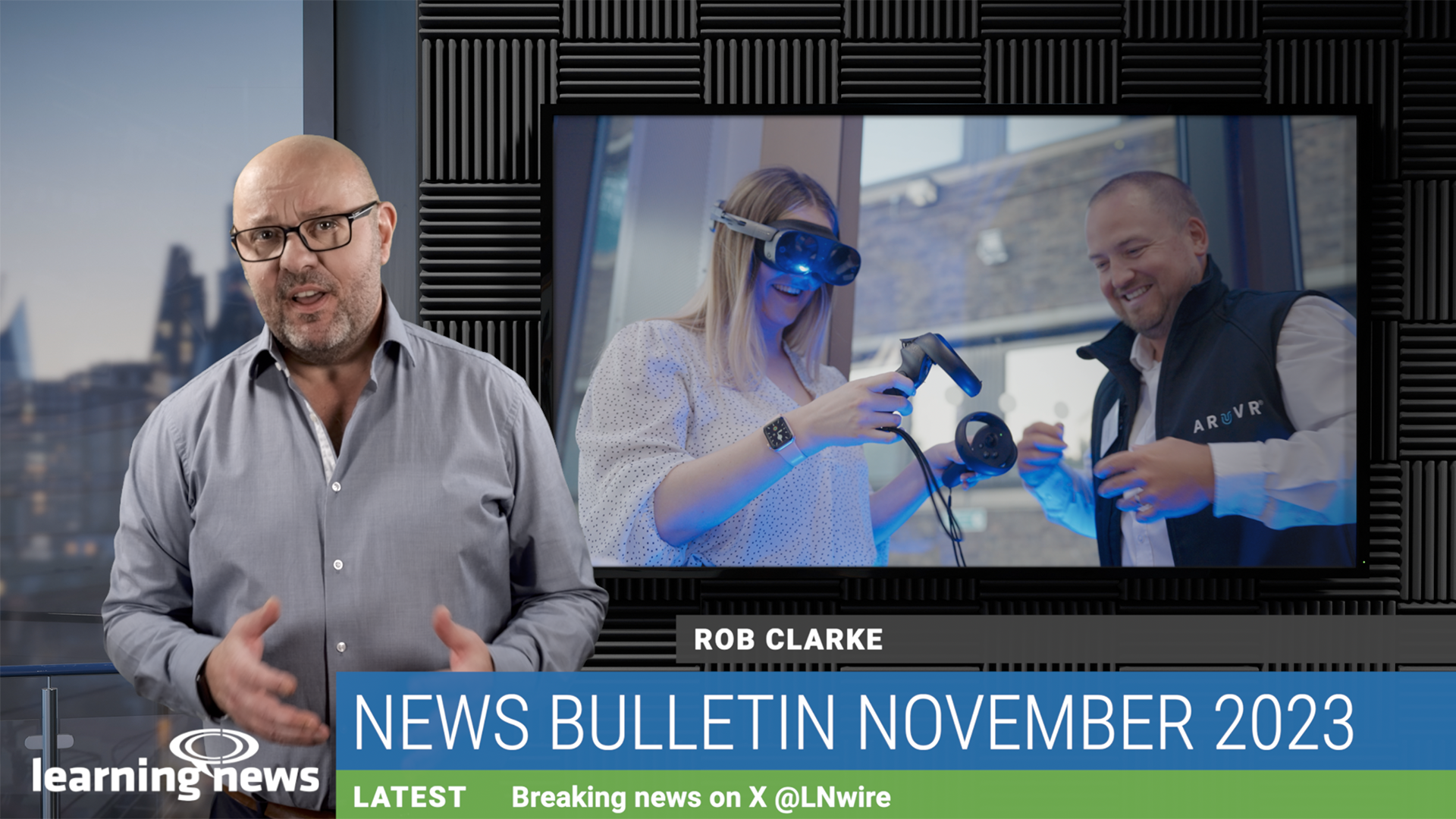 A bite-sized news round up presented by Rob Clarke